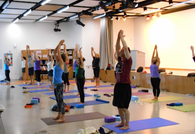 Yoga classes open to the public